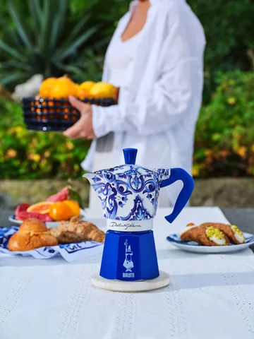 Bialetti x Dolce & Gabbana mokkakande - Mediterraneo, 6 kopper - Bialetti