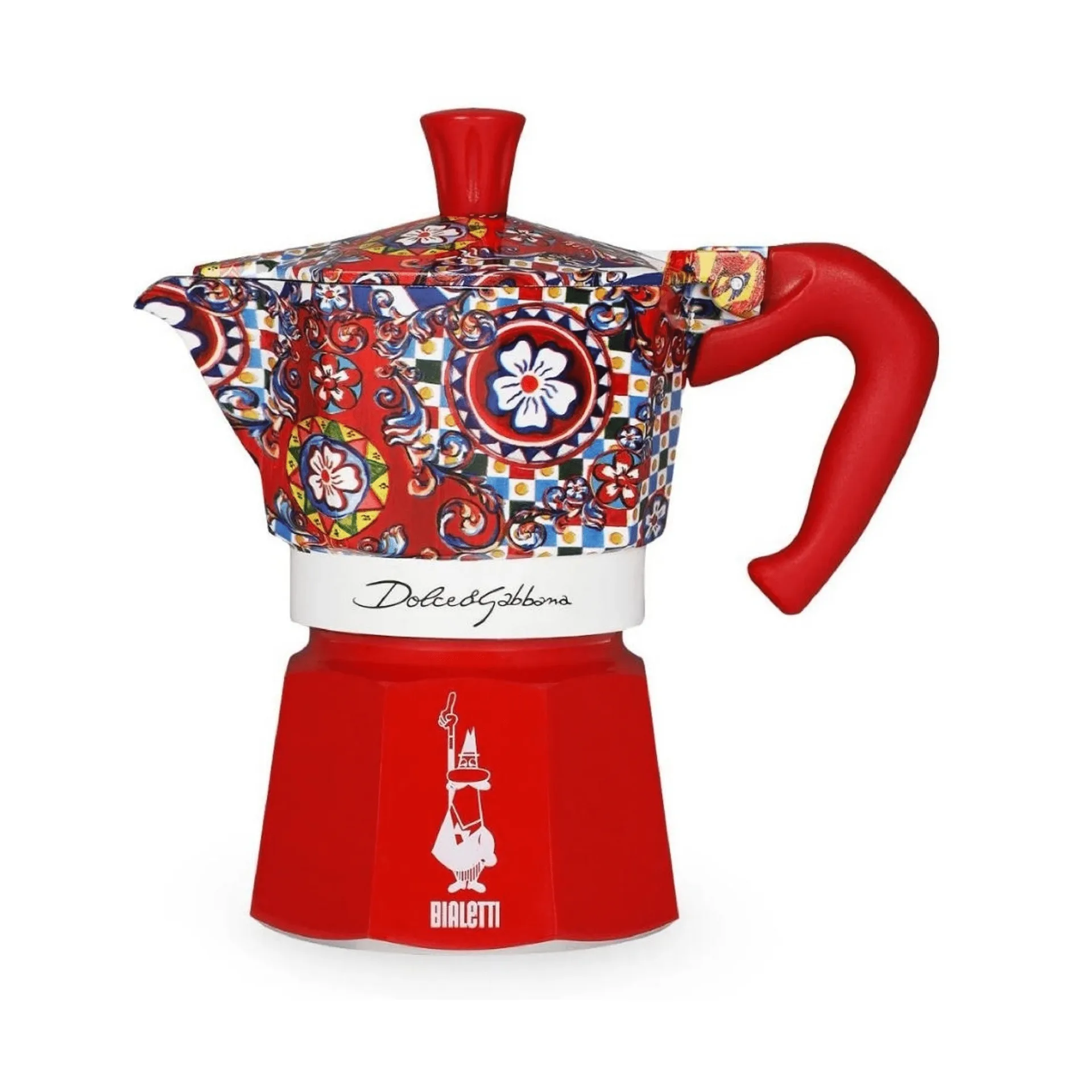 Bialetti x Dolce & Gabbana mokkakande, Sicilian cart, 3 kopper Bialetti
