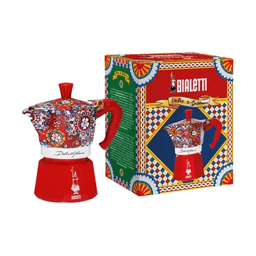 Bialetti x Dolce & Gabbana mokkakande - Sicilian cart, 3 kopper - Bialetti