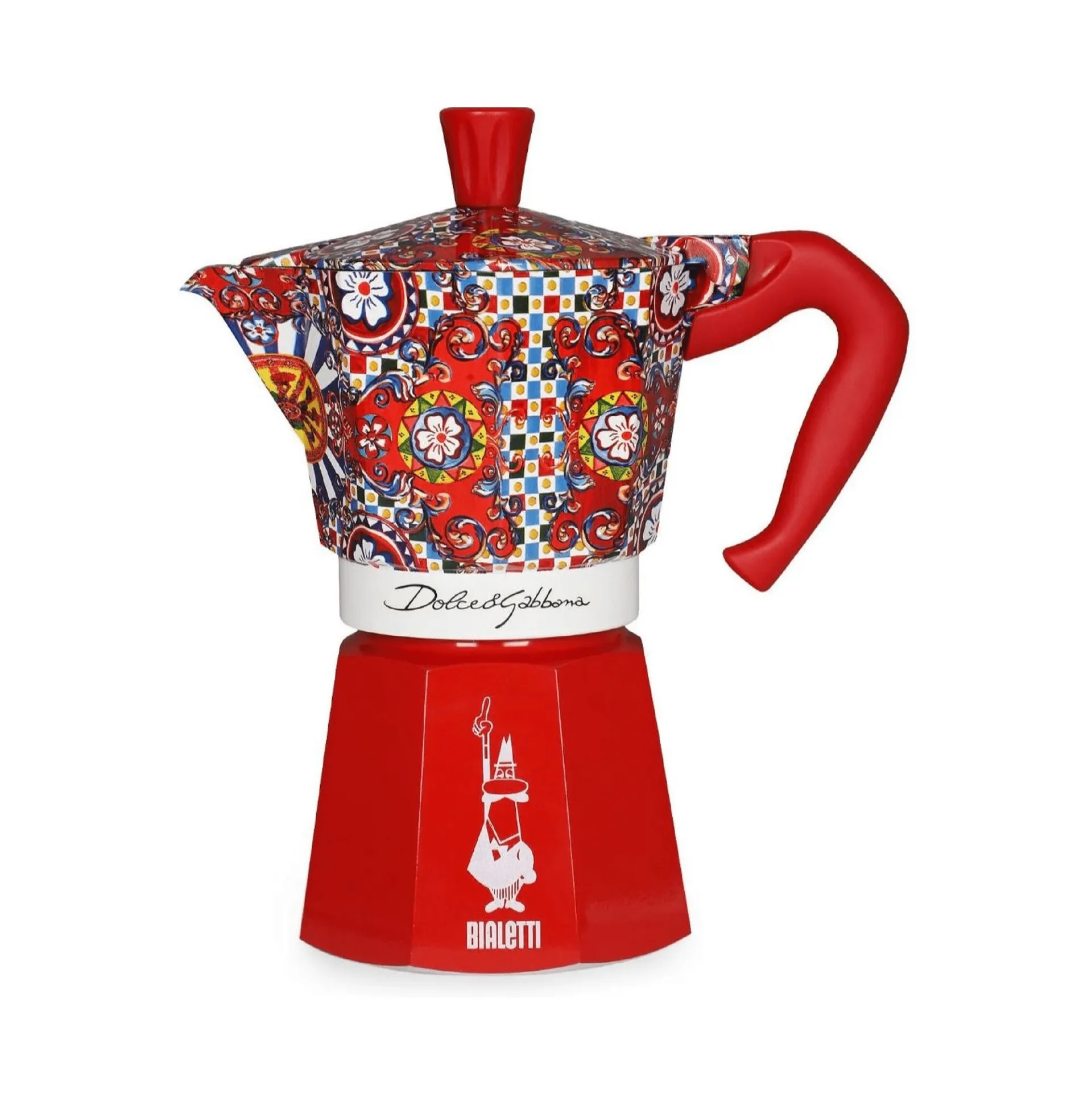 Bialetti x Dolce & Gabbana mokkakande, Sicilian cart, 6 kopper Bialetti