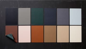 Bitz dækkeserviet 33x46 cm 4-pak - Sort-brun - Bitz