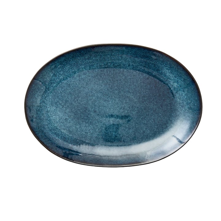 Bitz fad ovalt 25x36 cm - Sort-mørkeblå - Bitz