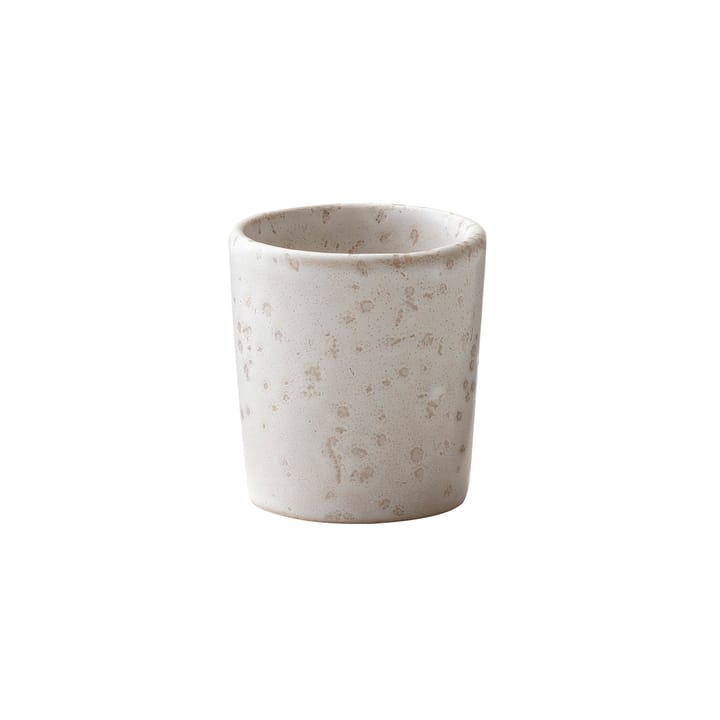 Bitz æggebæger 5 cm mat, Mat cremehvid Bitz