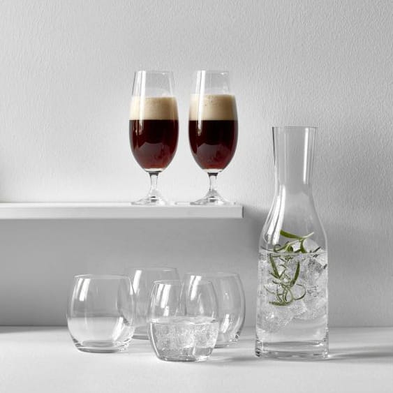 Bitz ølglas 38 cl 2 styk, Klarglas Bitz