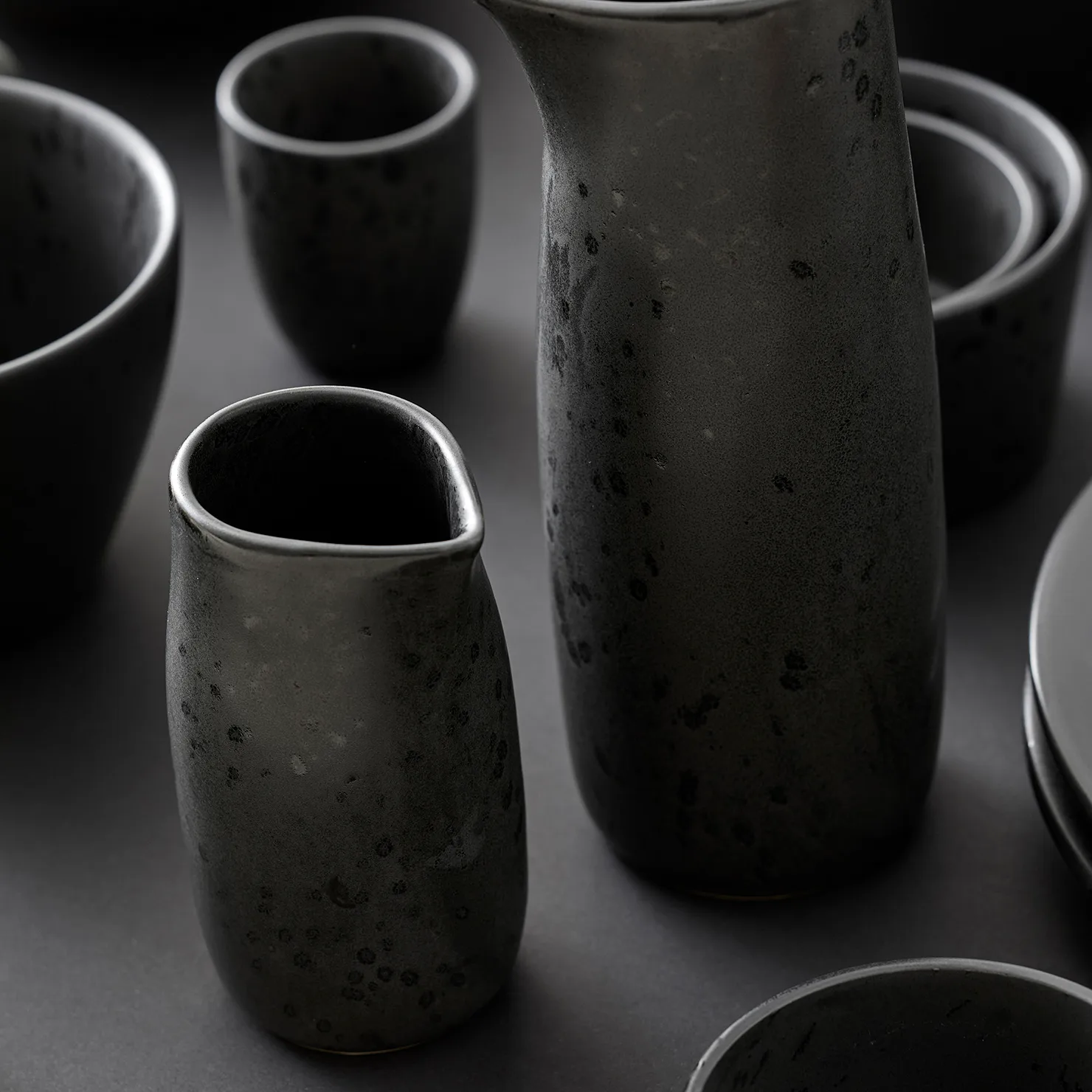 Bitz mælkekande 20 cl mat, Sort Bitz