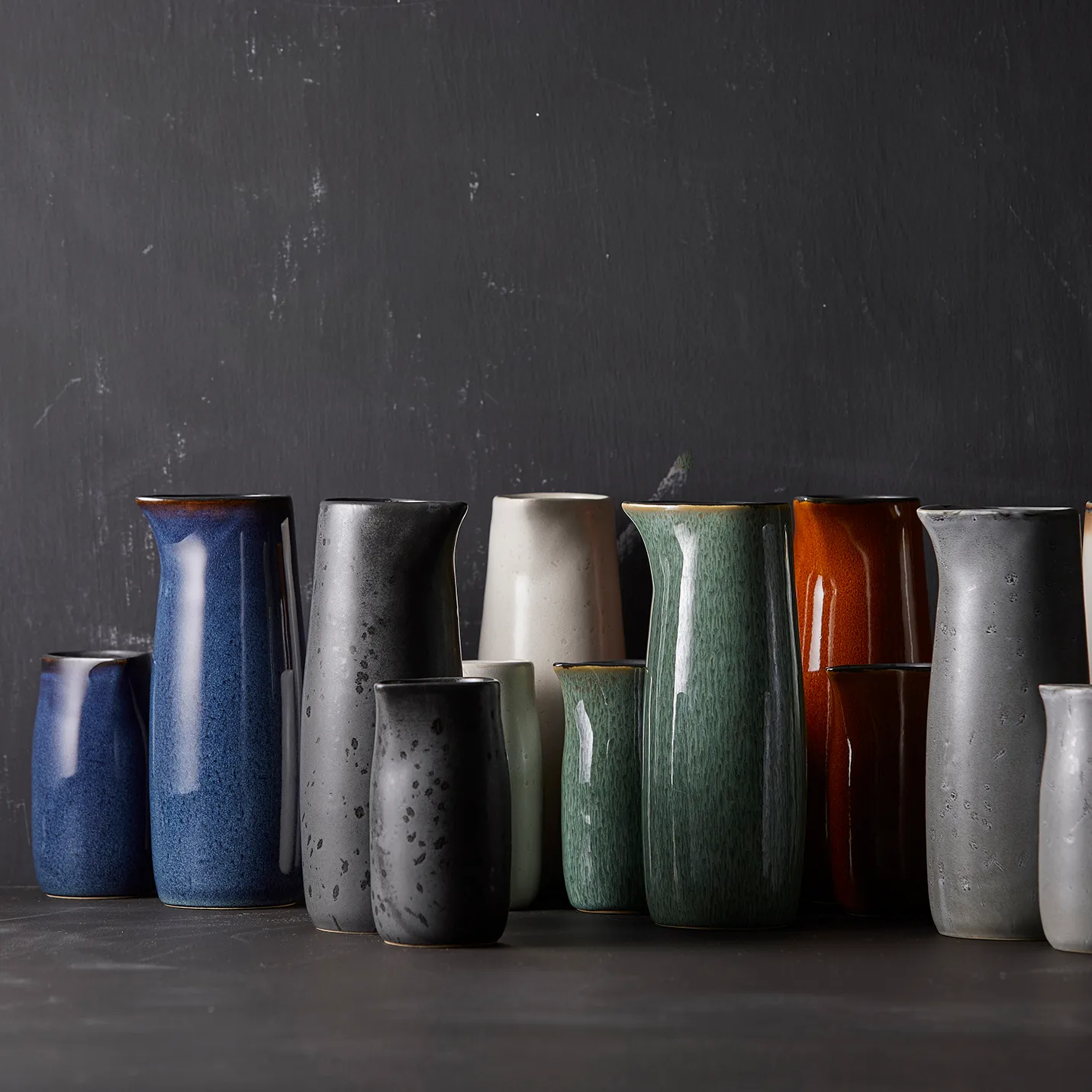 Bitz mælkekande 20 cl mat, Sort Bitz