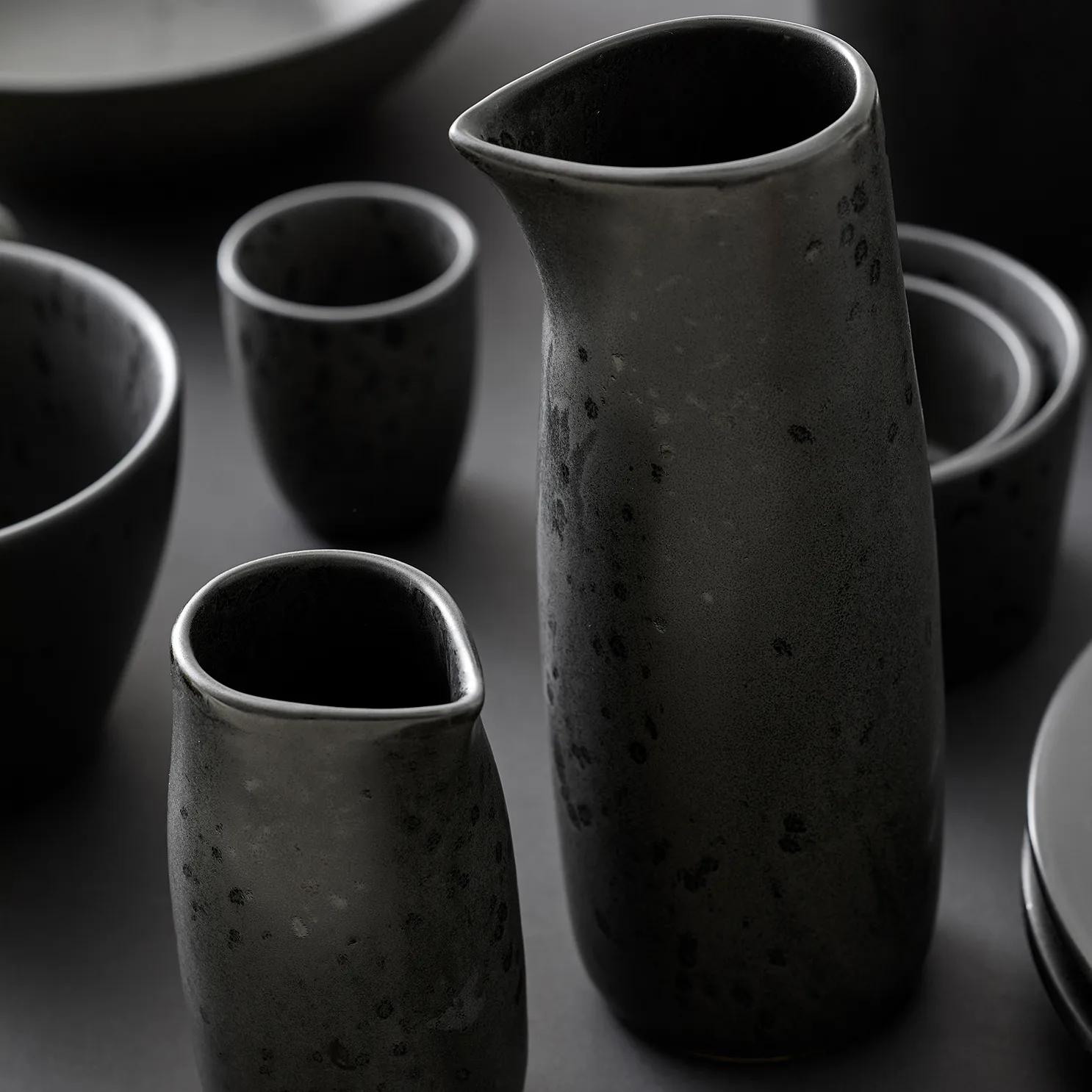 Bitz mælkekande 50 cl mat, Sort Bitz