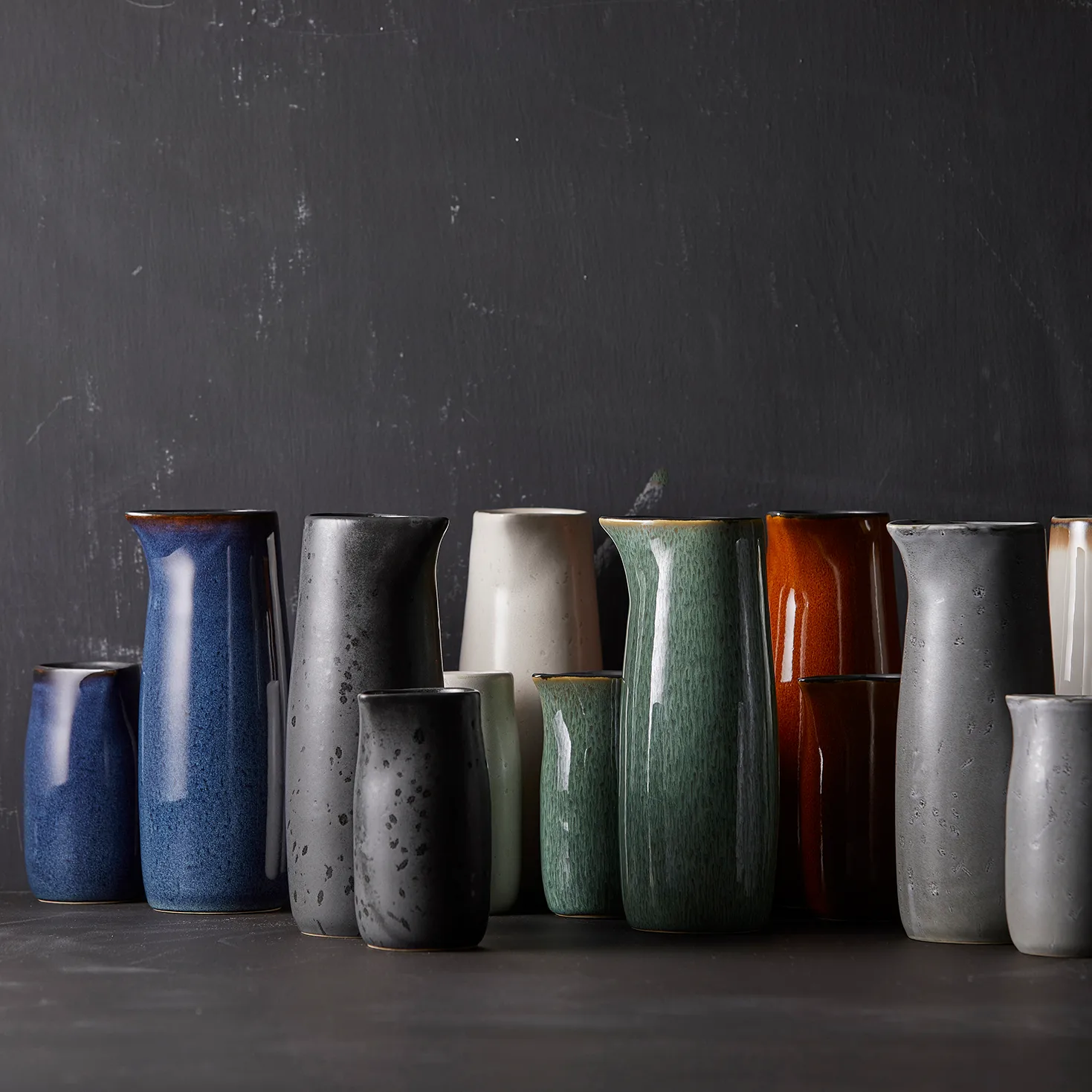 Bitz mælkekande 50 cl mat, Sort Bitz