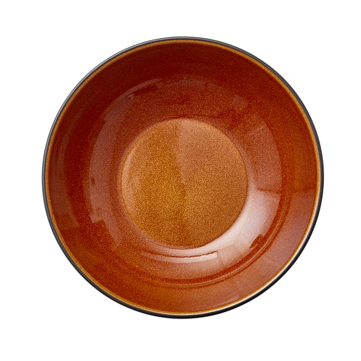 Bitz pastaskål Ø20 cm sort, Sort/Amber Bitz