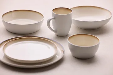 Bitz pastaskål gastro Ø20 cm - Hvid-cremehvid - Bitz