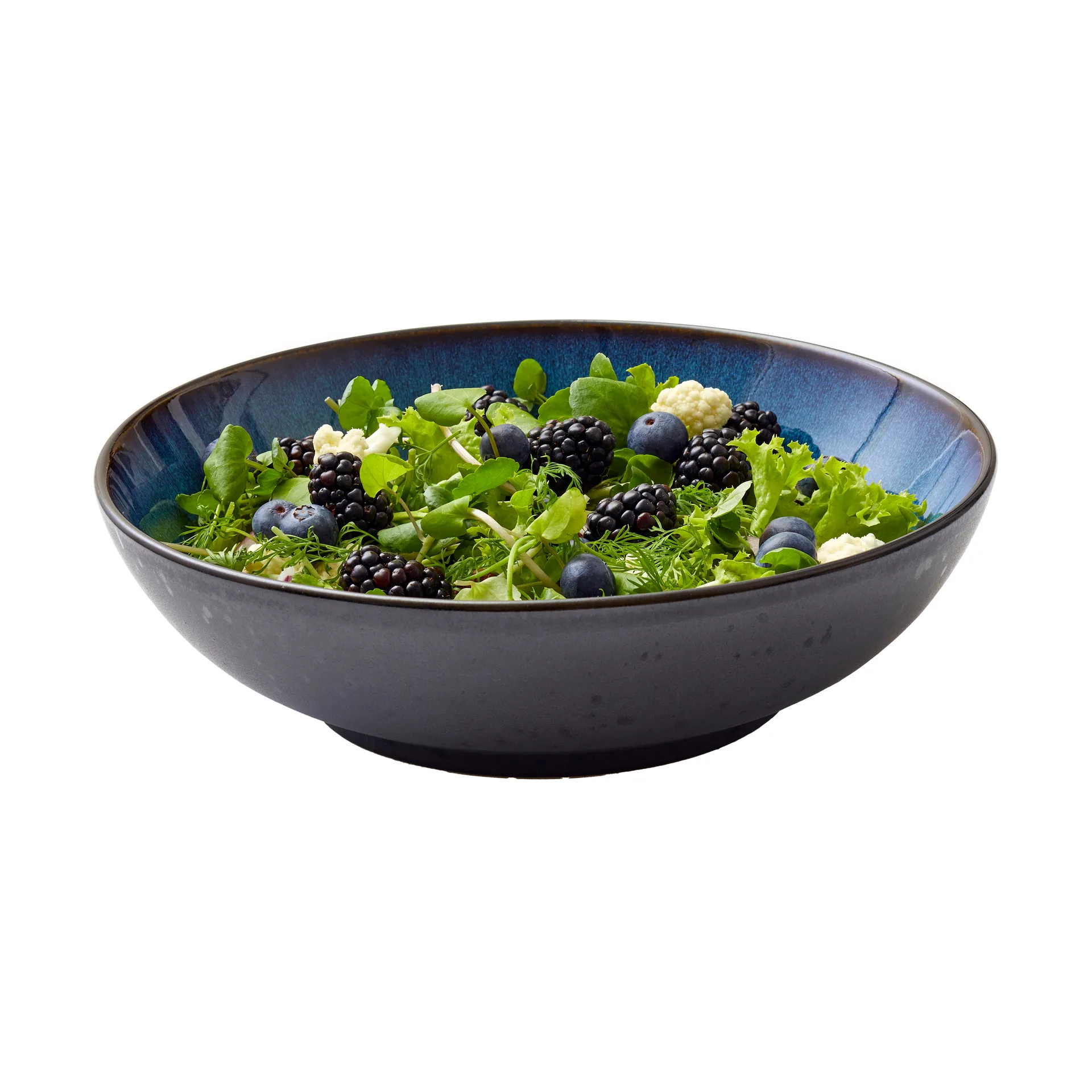 Bitz salatskål Ø24 cm, Sort-mørkeblå Bitz