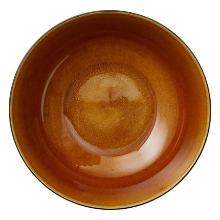 Bitz salatskål Ø30 cm - Sort-amber - Bitz