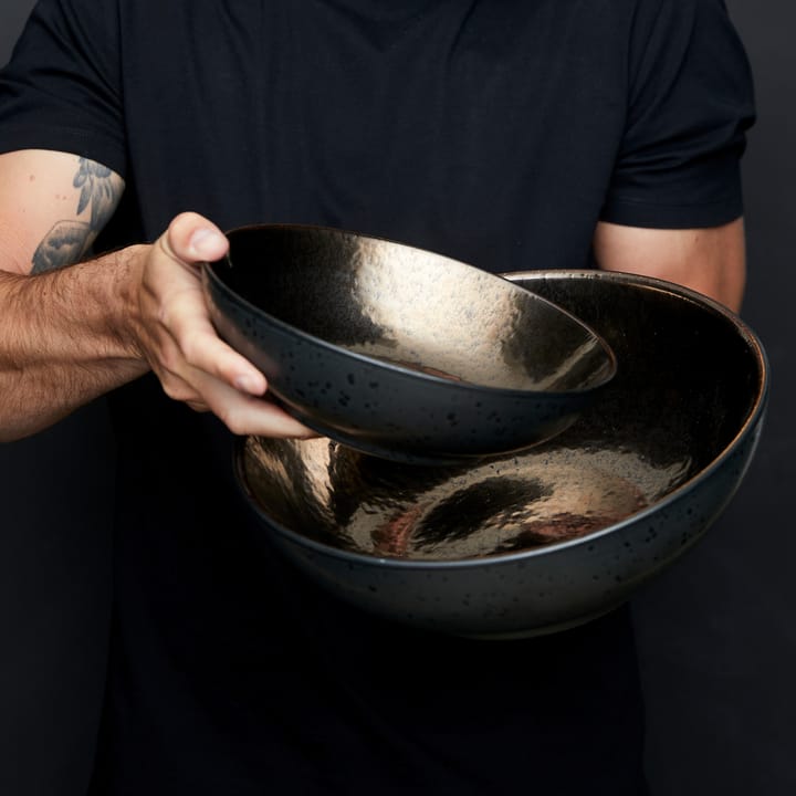 Bitz salatskål Ø30 cm, Sort/Bronze Bitz