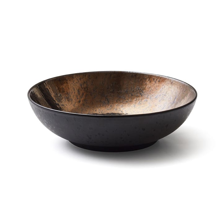 Bitz salatskål 4 cm - Sort/Bronze - Bitz