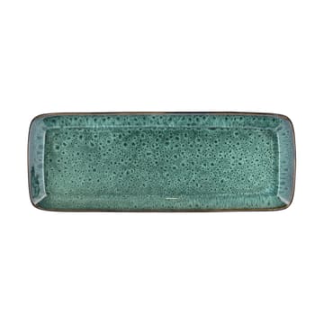 Bitz serveringsfad 38x14 cm - Sort-grøn - Bitz