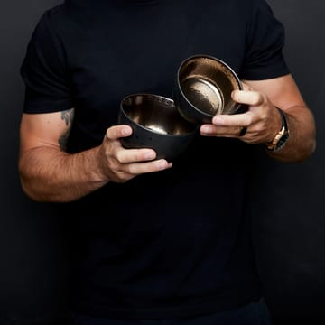 Bitz skål Ø 14 cm sort - Sort/Bronze - Bitz