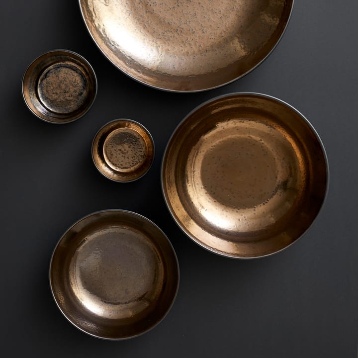 Bitz skål Ø 14 cm sort, Sort/Bronze Bitz