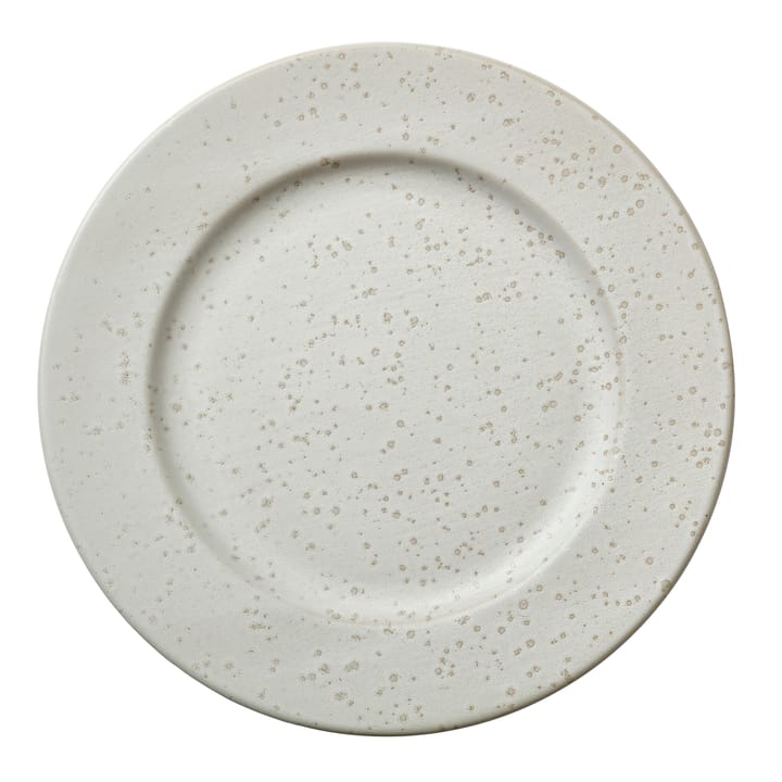 Bitz tallerken Ø27 cm mat, Mat cremehvid Bitz