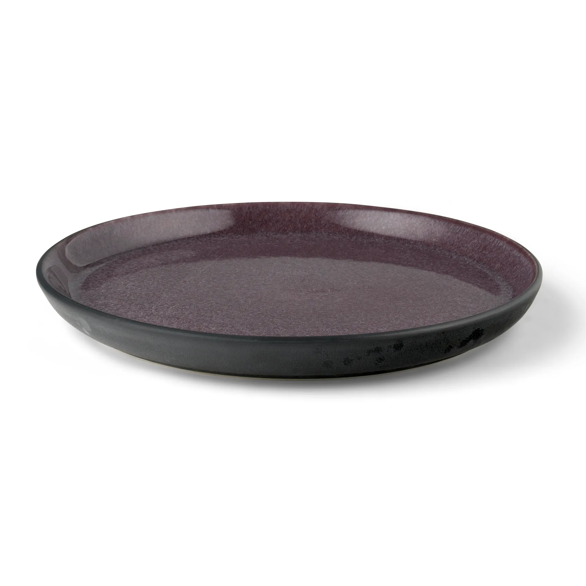 Bitz tallerken gastro Ø 21 cm, Sort/Lilla Bitz