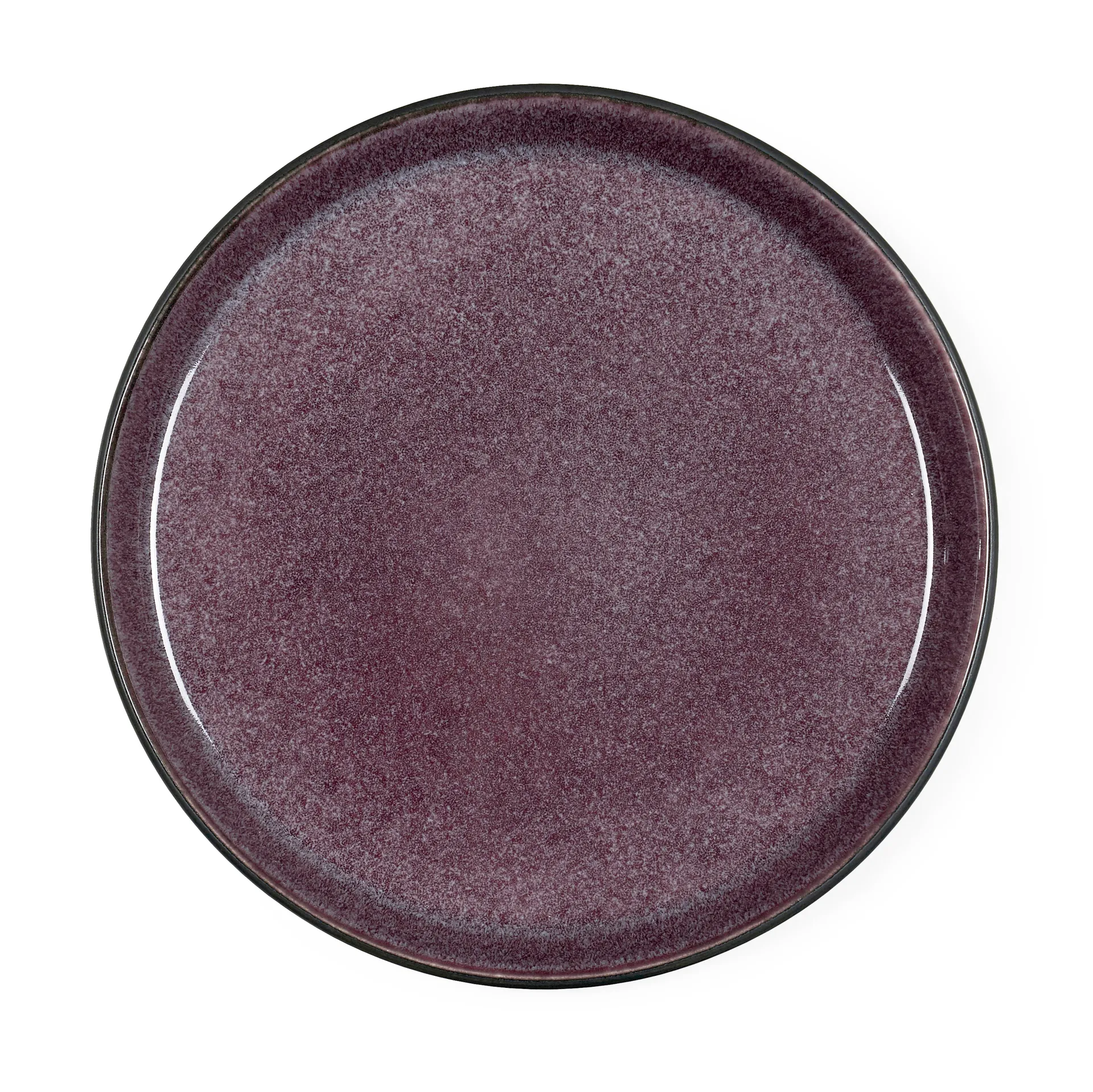 Bitz tallerken gastro Ø 21 cm, Sort/Lilla Bitz