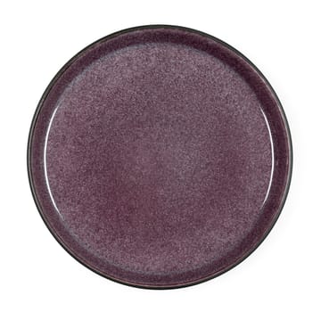 Bitz tallerken gastro Ø 21 cm - Sort/Lilla - Bitz