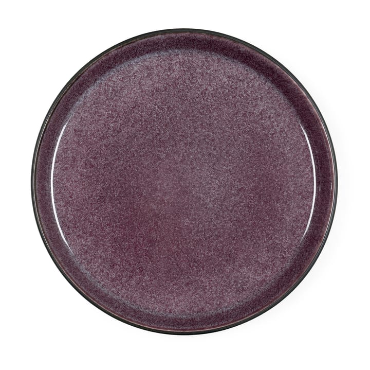 Bitz tallerken gastro Ø 21 cm, Sort/Lilla Bitz