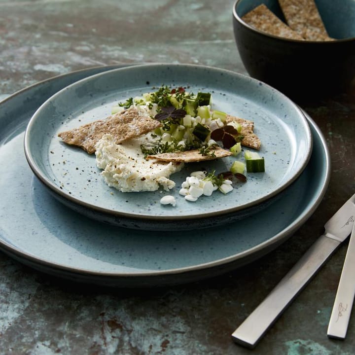 Bitz tallerken gastro Ø27 cm, Grå-lyseblå Bitz