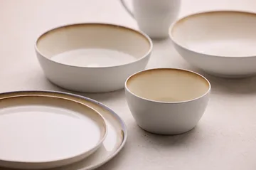 Bitz tallerken gastro Ø27 cm - Hvid-cremehvid - Bitz