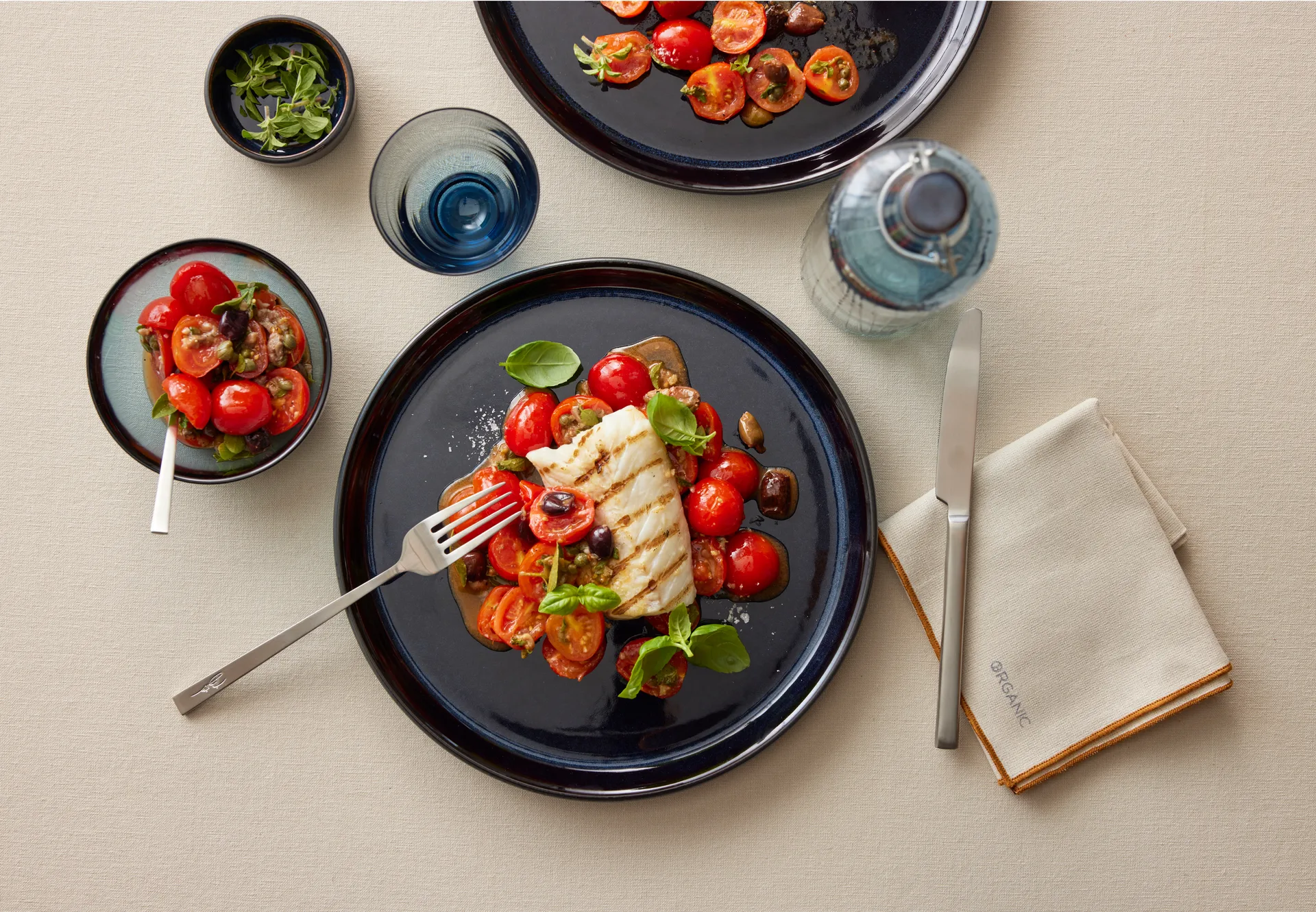 Bitz tallerken gastro Ø27 cm, Sort-mørkeblå Bitz