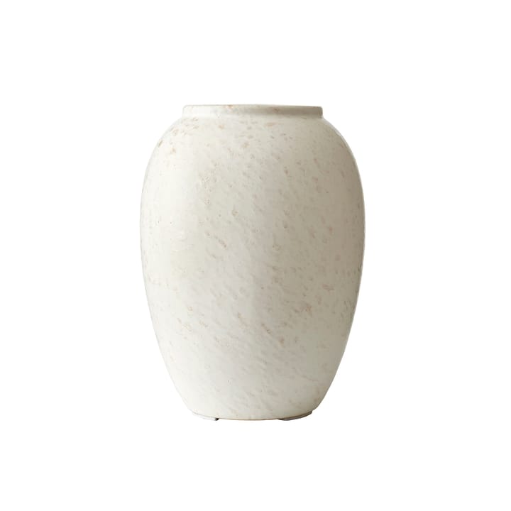Bitz vase 20 cm, Mat cremehvid Bitz