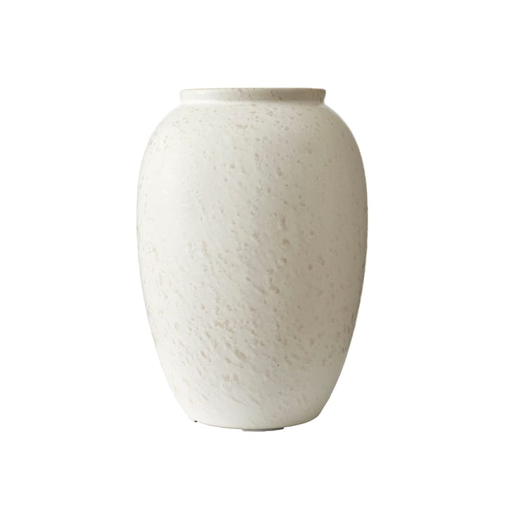 Bitz vase 25 cm, Mat cremehvid Bitz