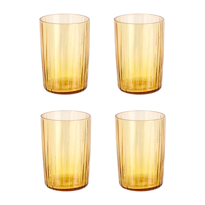 Kusintha vandglas 28 cl 4-pak - Amber - Bitz