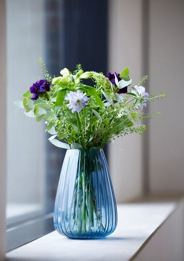 Kusintha vase 22 cm - Blå - Bitz