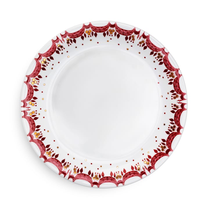 Bjørn Wiinblad juletallerken Ø 28 cm, rød Bjørn Wiinblad