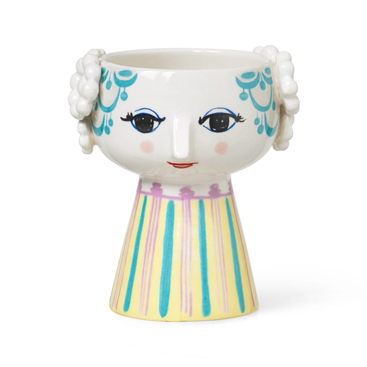 Eva lysestage 9,5 cm - Blå - Bjørn Wiinblad