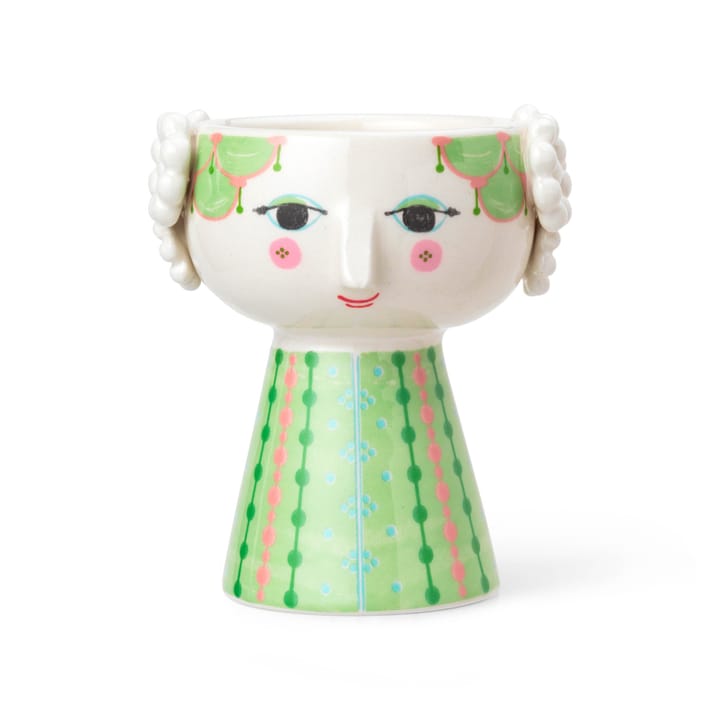 Eva lysestage 9,5 cm - Grøn - Bjørn Wiinblad