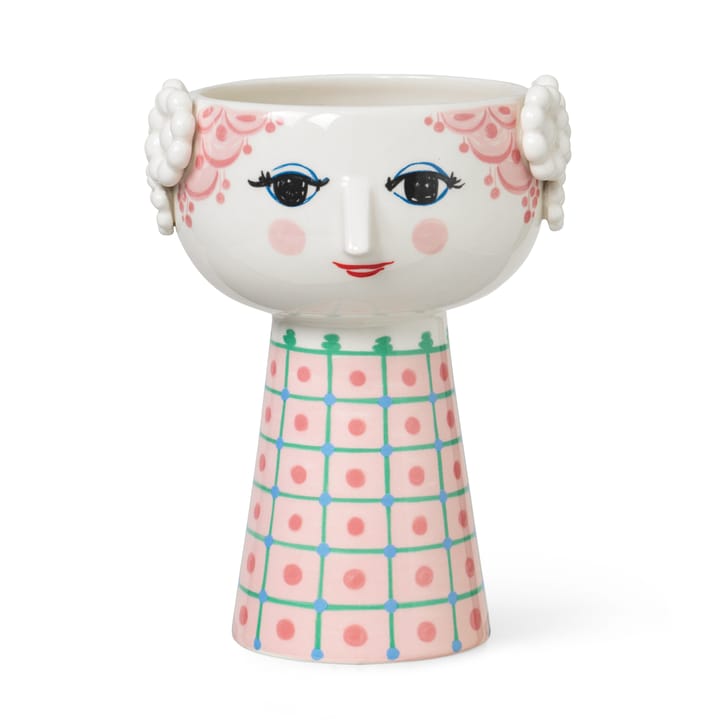 Eva vase 18,5 cm - Lyserød - Bjørn Wiinblad