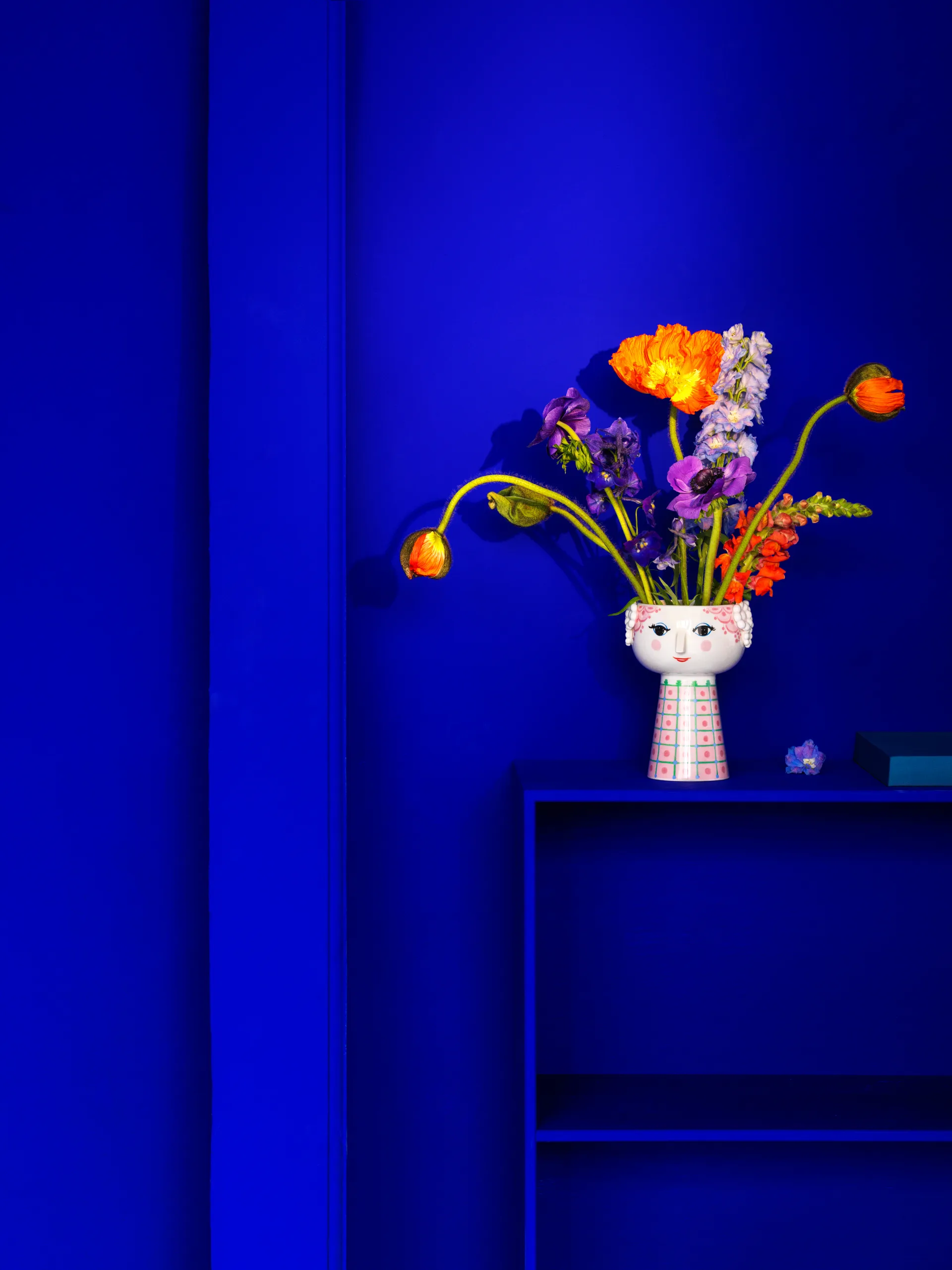 Eva vase 18,5 cm, Lyserød Bjørn Wiinblad