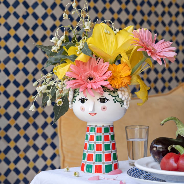Eva vase 18,5 cm, mørkegrøn Bjørn Wiinblad