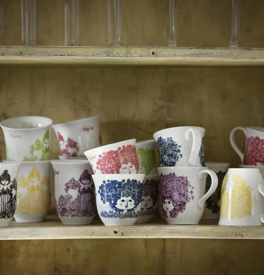 Felicia termokop 25 cl., blå Bjørn Wiinblad