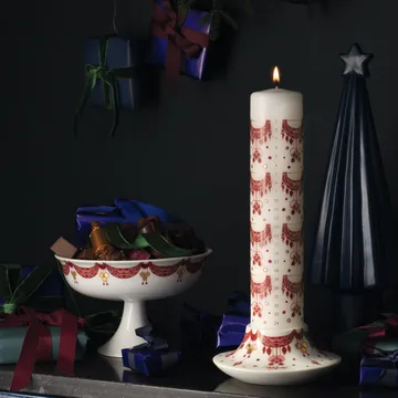 Guirlande adventslysestage Ø 12,5 cm - Rød - Bjørn Wiinblad