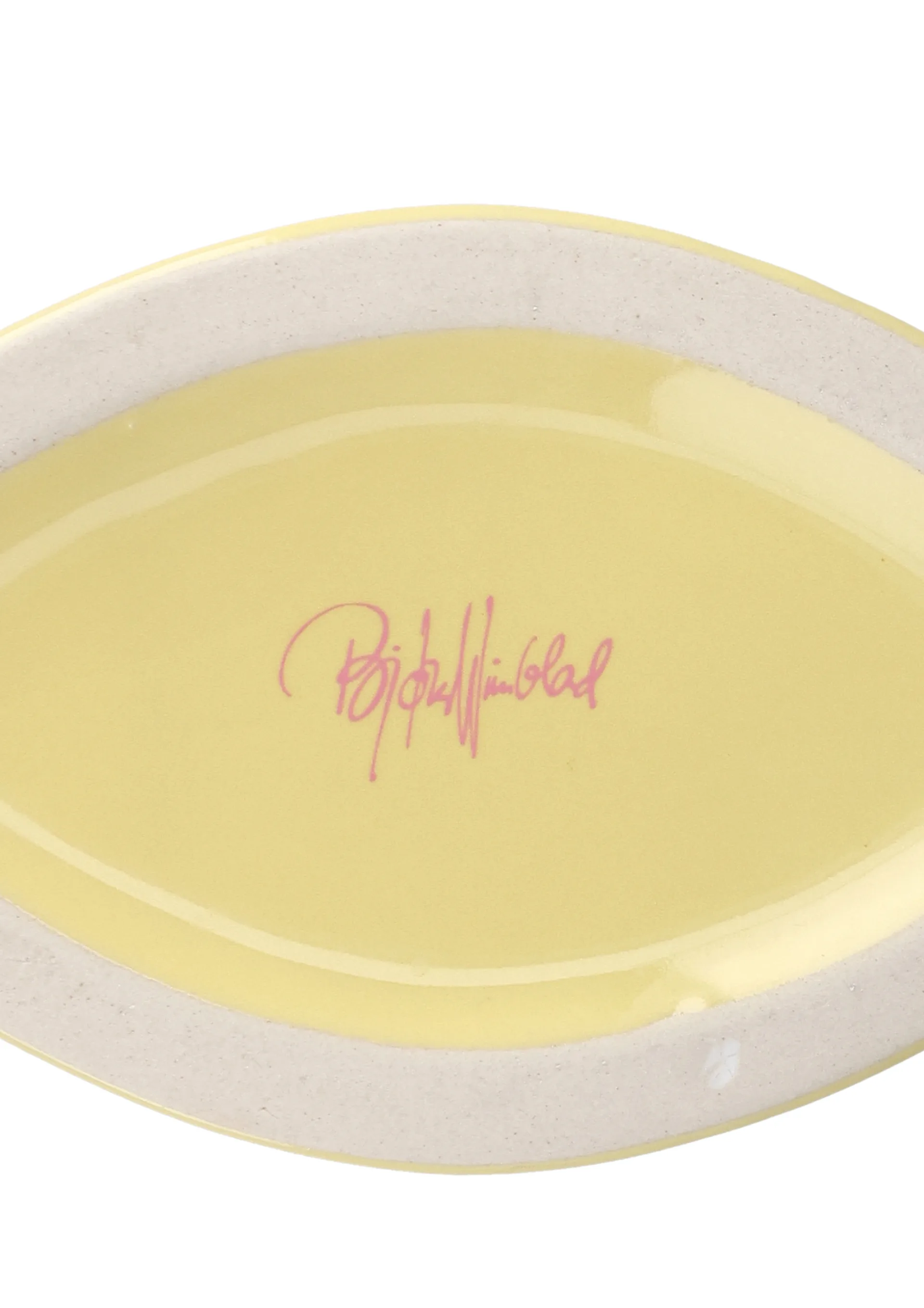 Nina vase, Gul-lyserød, 22 cm Bjørn Wiinblad