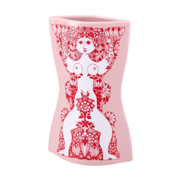 Nina vase - Pink-rød, 16,5 cm - Bjørn Wiinblad