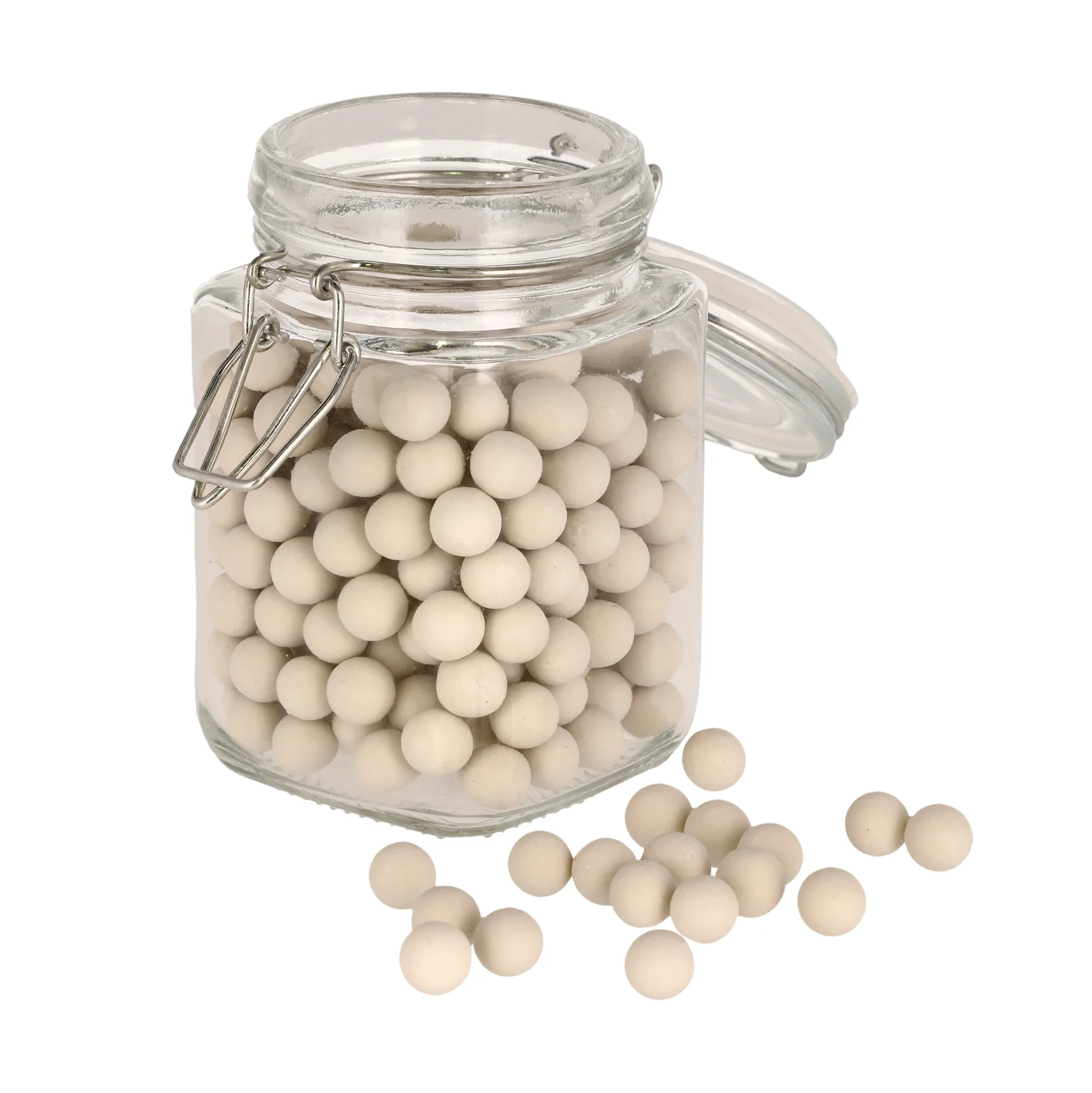 Blomsterbergs bagekugler keramik, Hvid Blomsterbergs