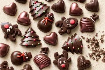 Blomsterbergs chokoladeform - Latte, 3 dele - Blomsterbergs