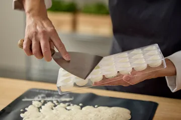 Blomsterbergs chokoladeskraber - Eg-rustfrit stål - Blomsterbergs