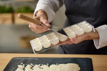 Blomsterbergs chokoladeskraber - Eg-rustfrit stål - Blomsterbergs