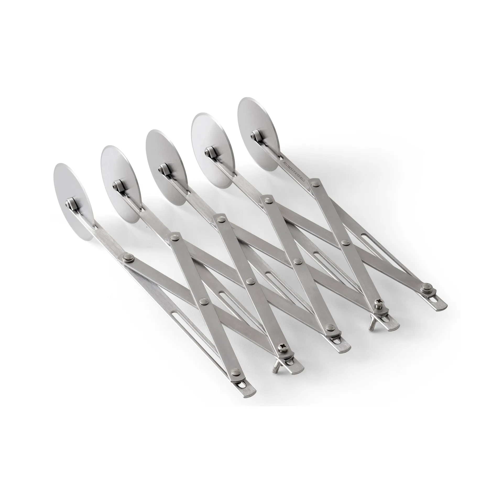 Blomsterbergs dejspor med 5 hjul, Stål Blomsterbergs