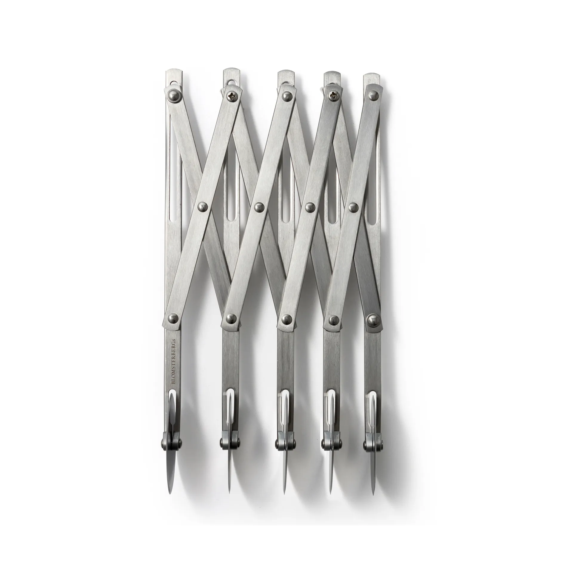 Blomsterbergs dejspore med 5 hjul, Stål Blomsterbergs