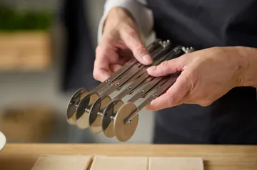 Blomsterbergs dejspore med 5 hjul - Stål - Blomsterbergs